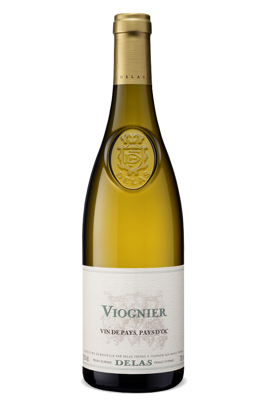 Delas Viognier Vin Pays EuroVintage de 750ml - d\'Oc